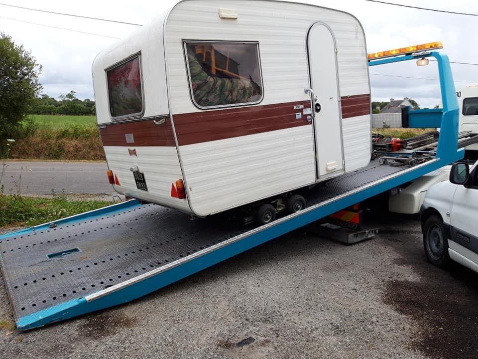 Dépannage de caravane