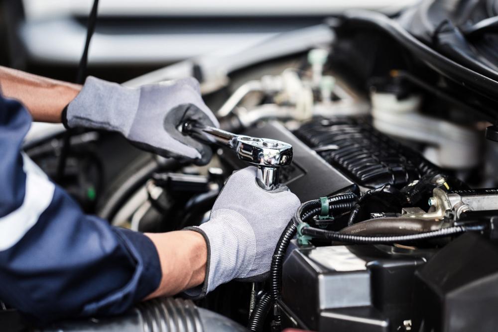 révision moteur d'une voiture